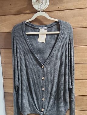 Waffle Oversized Sweater